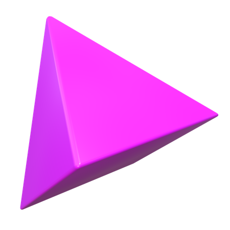 Forma de prisma  3D Icon