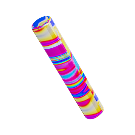 Formato de tubo  3D Illustration