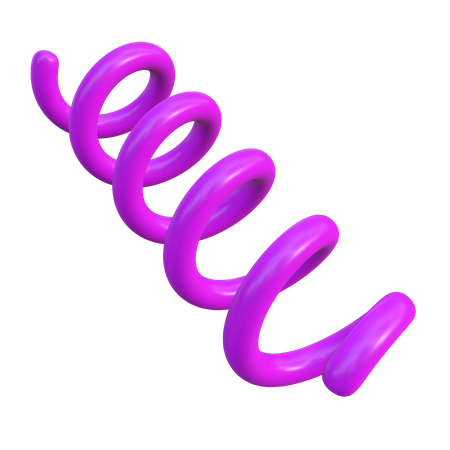 Forma espiral  3D Icon