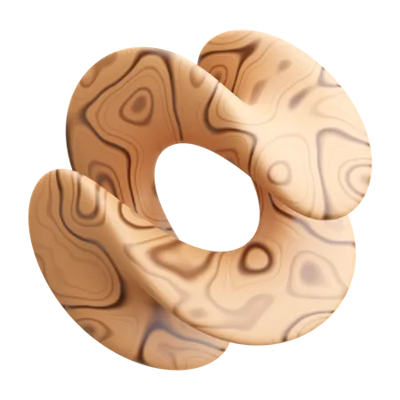 Forma espiral  3D Icon