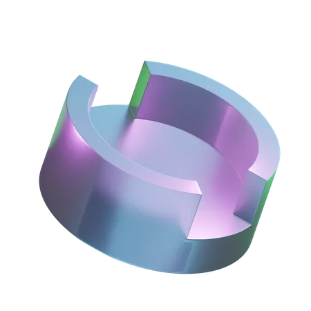 Forma mecânica  3D Icon