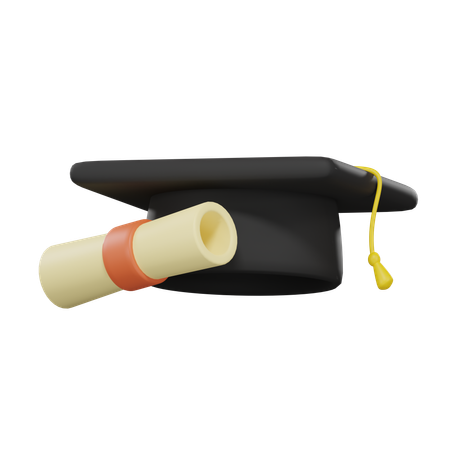 Graduação  3D Icon