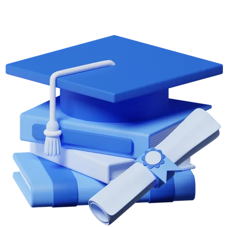 Graduação  3D Icon