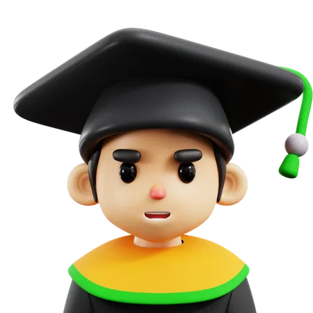 Graduação  3D Icon