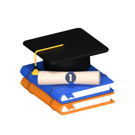 Graduação  3D Icon