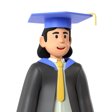 Graduação  3D Icon