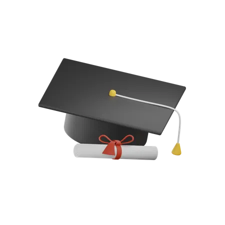 Graduação  3D Icon