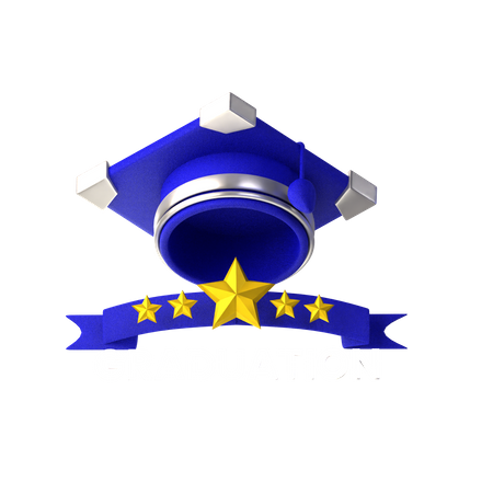 Graduação  3D Icon