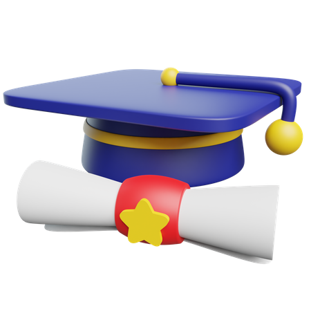 Graduação  3D Icon