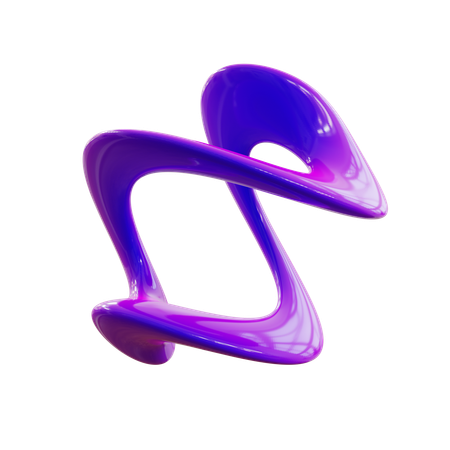 Forme abstraite  3D Icon