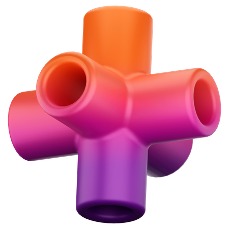 Forme abstraite  3D Icon