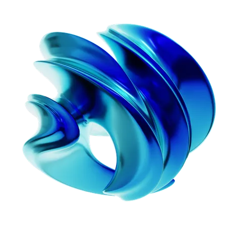 Forme abstraite  3D Icon