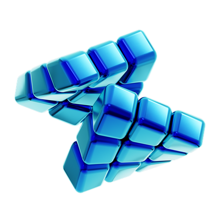 Forme abstraite  3D Icon