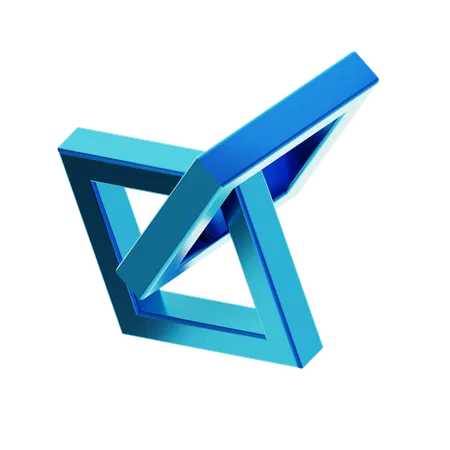 Forme abstraite  3D Icon