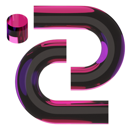 Forme abstraite  3D Icon