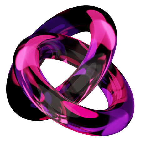 Forme abstraite  3D Icon