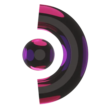 Forme abstraite  3D Icon