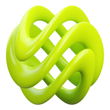 Forme abstraite  3D Icon