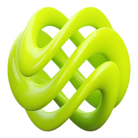 Forme abstraite  3D Icon