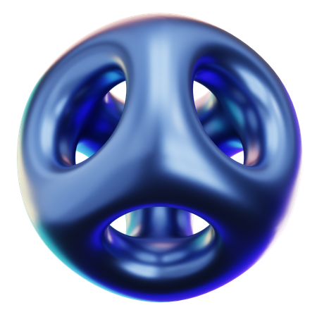 Forme abstraite  3D Icon