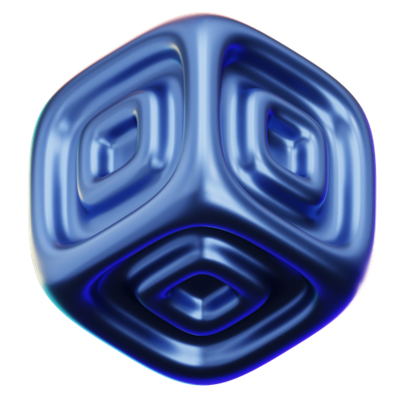 Forme abstraite  3D Icon