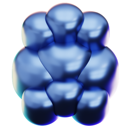 Forme abstraite  3D Icon