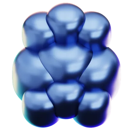 Forme abstraite  3D Icon