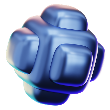 Forme abstraite  3D Icon