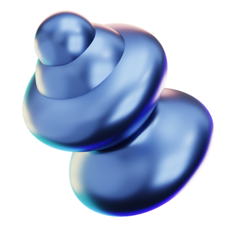 Forme abstraite  3D Icon