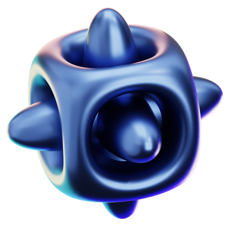 Forme abstraite  3D Icon