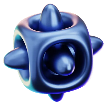 Forme abstraite  3D Icon