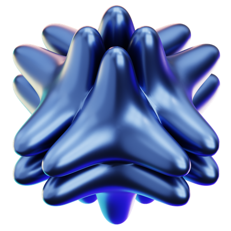 Forme abstraite  3D Icon