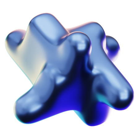 Forme abstraite  3D Icon