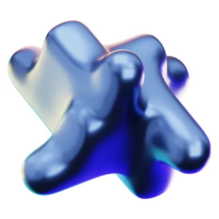 Forme abstraite  3D Icon