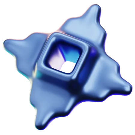 Forme abstraite  3D Icon