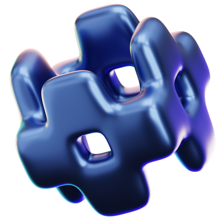 Forme abstraite  3D Icon