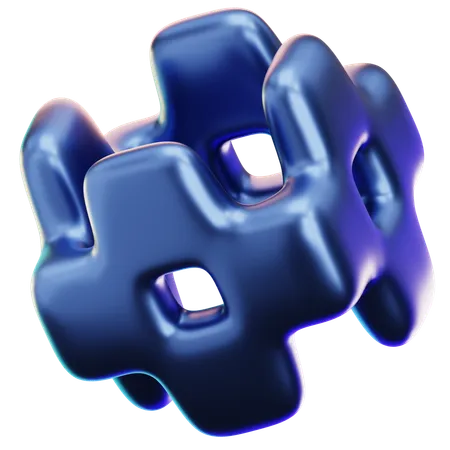 Forme abstraite  3D Icon