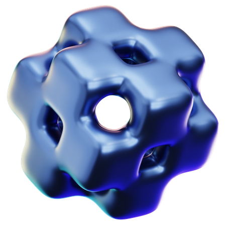 Forme abstraite  3D Icon