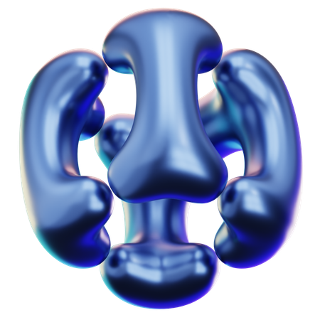 Forme abstraite  3D Icon