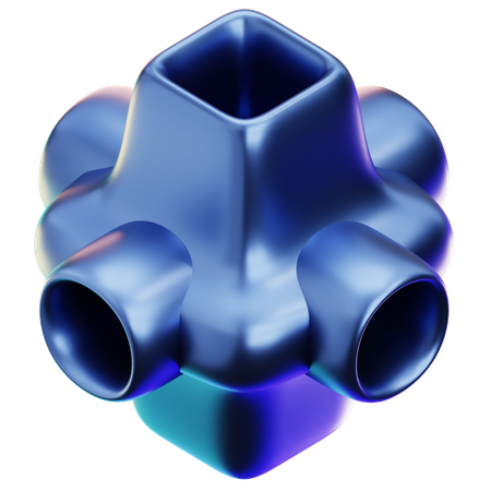 Forme abstraite  3D Icon