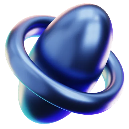 Forme abstraite  3D Icon