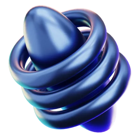 Forme abstraite  3D Icon