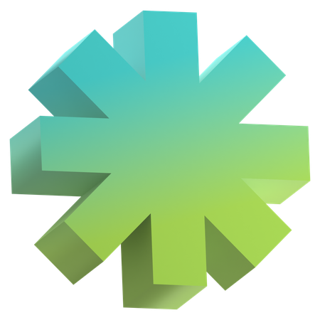 Forme abstraite  3D Icon