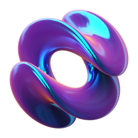 Forme abstraite  3D Icon