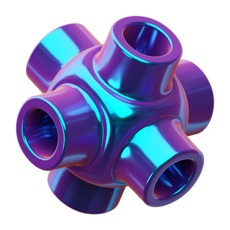 Forme abstraite  3D Icon