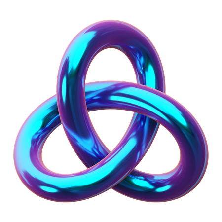 Forme abstraite  3D Icon