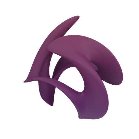 Forme abstraite  3D Icon