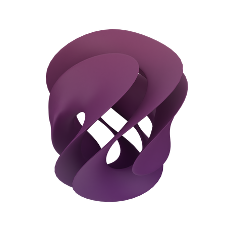 Forme abstraite  3D Icon