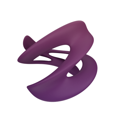 Forme abstraite  3D Icon