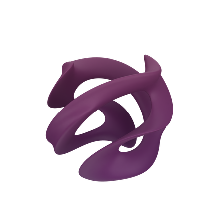 Forme abstraite  3D Icon